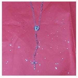 Pretty Silver Rosary